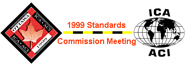ICA 1999 Standards Commission meeting at Strathmere